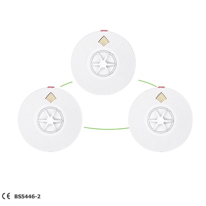 Wireless linked heat Alarm