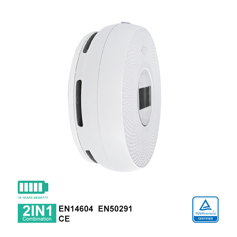 2-in-1 smoke and CO combination detector
